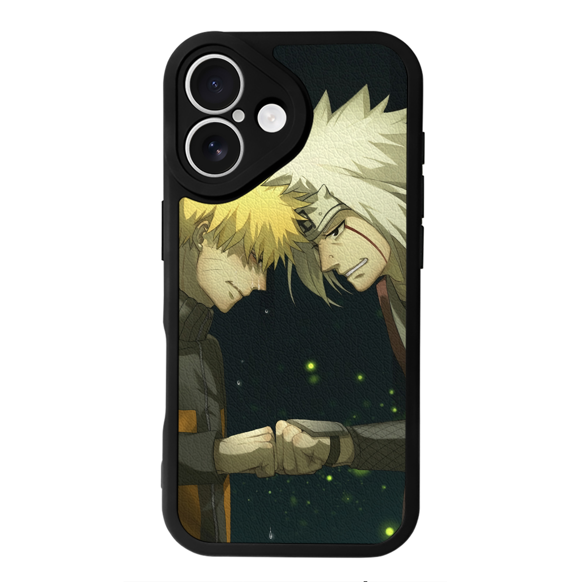 （画像用） NARUTO -ナルト- NARUTO -ナルト- 疾風伝 【iPhone 16シリーズ対応】シリコンスマホケース（レザー調） 材質：シリコン